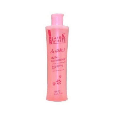 Fair and White So White Hydroquinone Free Brightening Body Oil 250ml